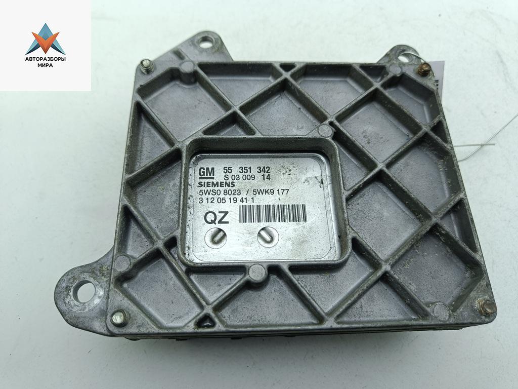 ЭБУ Opel Vectra C 2004, 2.2 л., бензин, МКПП, серый, хетчбэк 5 дв., 55351342 - фото №1