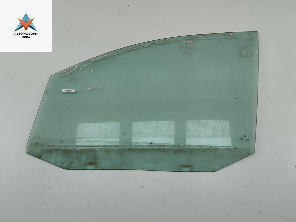 стекло двери передней левой Volkswagen Touran 1 поколение 2004, 1.6 л., бензин, МКПП, чёрный, минивэн - фото №1