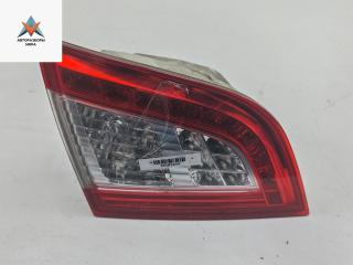 фонарь крышки багажника левый Peugeot 508 1 поколение 2011, 2.0 л., дизель, МКПП, чёрный, универсал, 9686780580