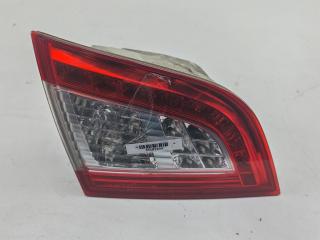 фонарь крышки багажника левый Peugeot 508 1 поколение 2011, 2.0 л., дизель, МКПП, чёрный, универсал, 9686780580
