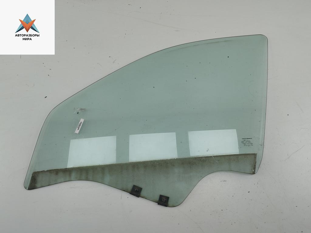 стекло двери передней левой Dacia (Renault) Logan 2008, 1.4 л., бензин, МКПП, белый, универсал, 43R-00097 - фото №1
