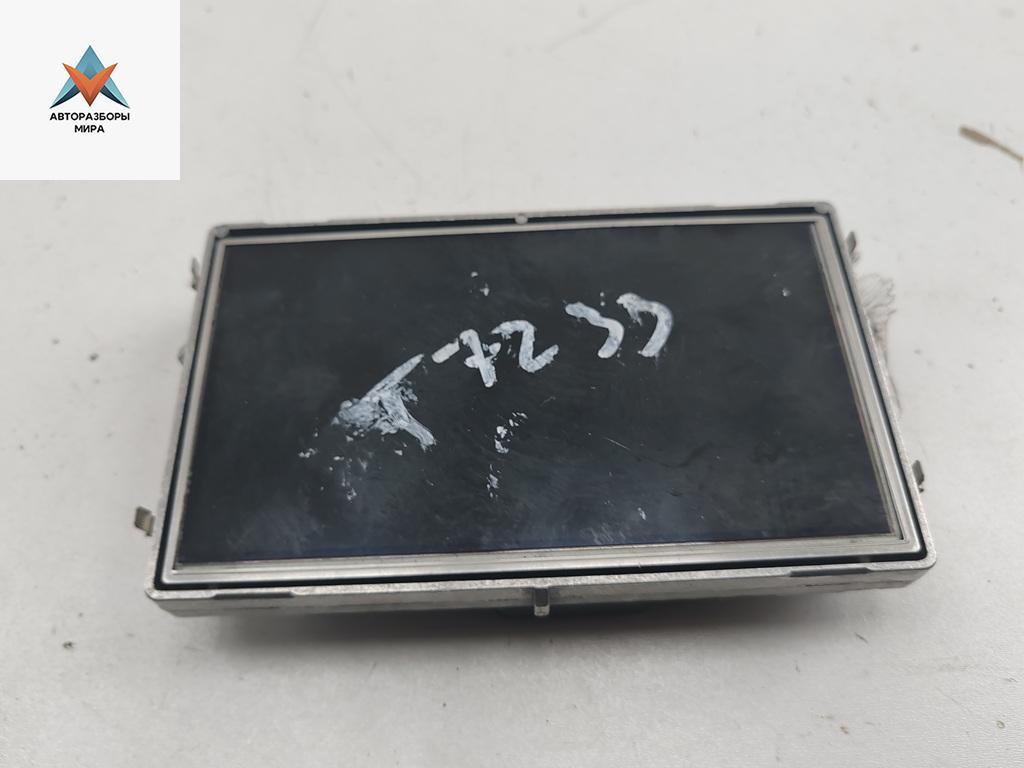 дисплей Renault Espace 4 поколение 2005, 2.0 л., бензин, МКПП, синий, минивэн, 8200154477 - фото №1