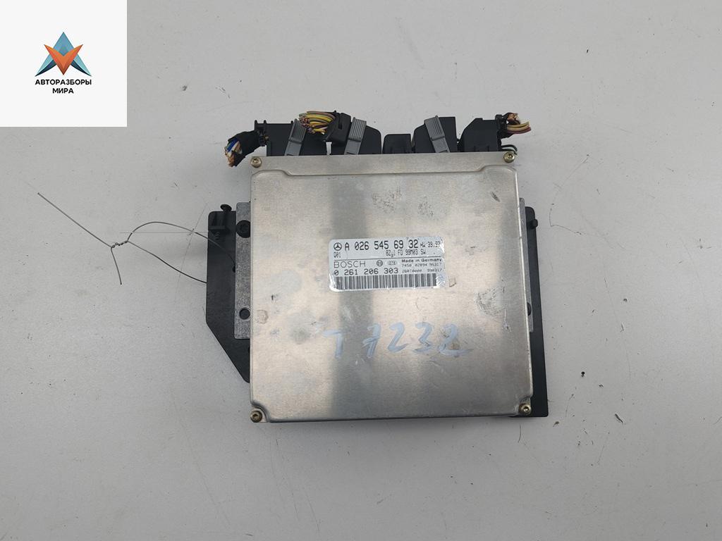 ЭБУ Mercedes-Benz M-Class ML W163 1999, 4.3 л., бензин, АКПП, чёрный, внедорожник 5 дв., 0265456932 - фото №1