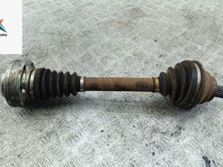 полуось передняя левая (приводной вал, ШРУС) Volkswagen Passat B6 2006, 2.0 л., дизель, МКПП, красный, универсал