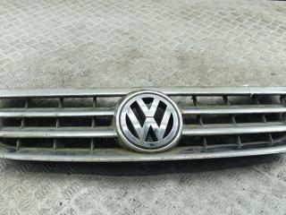 решетка радиатора Volkswagen Touareg 1 поколение 2004, чёрный, внедорожник 5 дв.