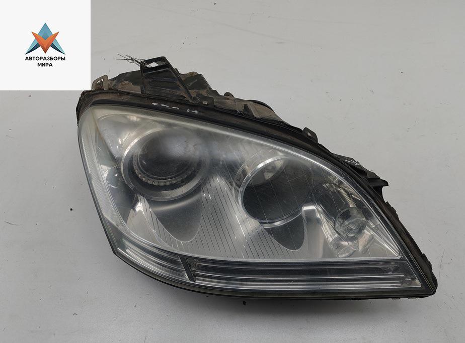 фара правая Mercedes-Benz M-Class ML W164 2005, 3.0 л., дизель, АКПП, чёрный, внедорожник 5 дв. - фото №1