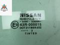 стекло двери задней левой Nissan Almera Tino V10 [рестайлинг] 2003, 2.2 л., дизель, МКПП, синий, минивэн, 43R000015 - фото №2