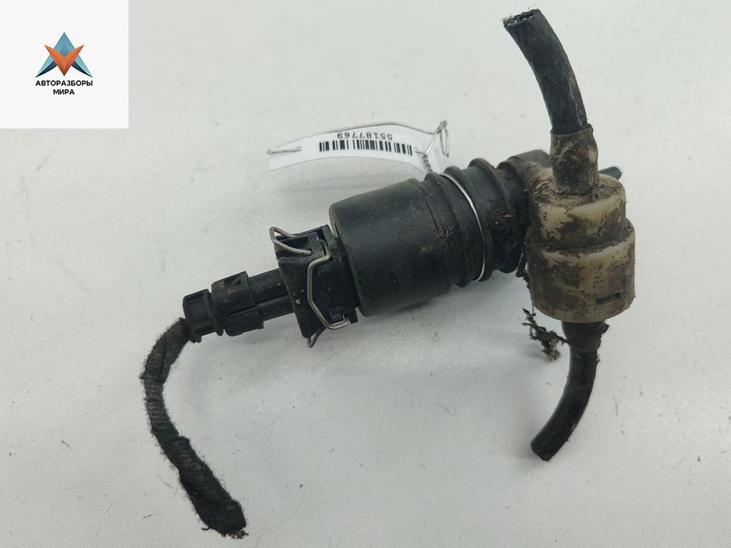 насос (моторчик) омывателя стекла Opel Astra G 2000, чёрный, хетчбэк 3 дв. - фото №1