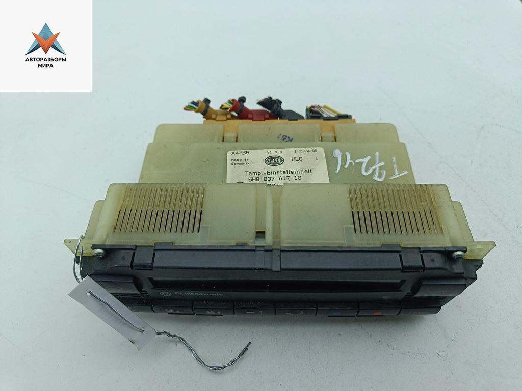 блок управления печки / климат-контроля Volkswagen Passat B5 1999, 1.9 л., дизель, МКПП, чёрный, универсал, 3B1907044B - фото №1