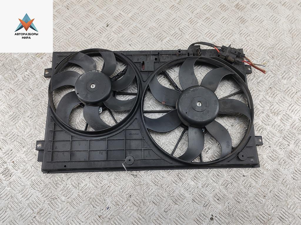 вентилятор радиатора Audi A3 8P 2003, 1.6 л., бензин, МКПП, серый, хетчбэк 3 дв. - фото №1