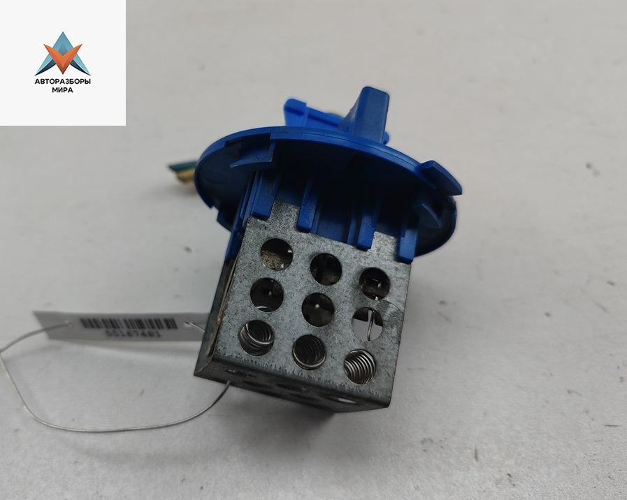 сопротивление печки Volkswagen Crafter 1 поколение 2007, 2.5 л., дизель, МКПП, белый, микроавтобус - фото №1