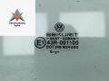 стекло двери передней правой Volkswagen Transporter T5 2006, 2.5 л., дизель, МКПП, белый, микроавтобус, 43R001100 - фото №2
