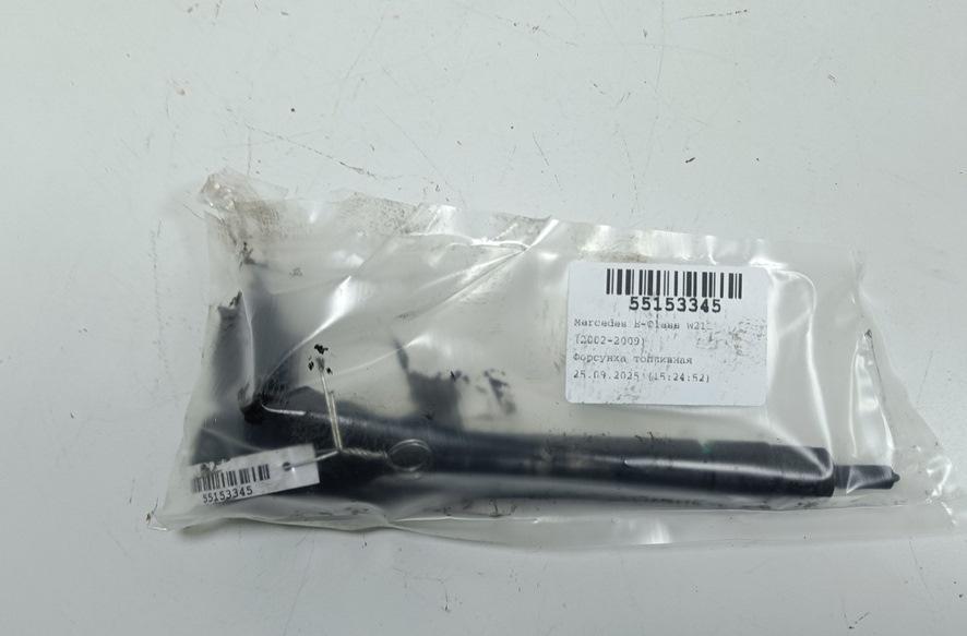 форсунка Mercedes-Benz E W211 2003, 3.2 л., дизель, АКПП, чёрный, универсал, A6480700187