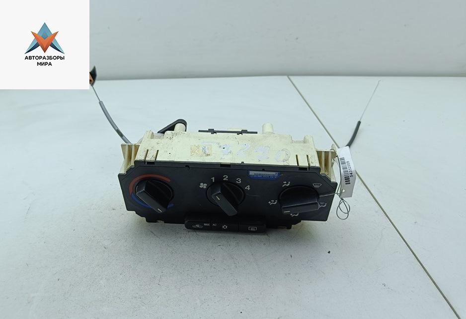 блок управления печки / климат-контроля Opel Astra G 2000, 1.6 л., бензин, МКПП, чёрный, хетчбэк 3 дв., 90559840 - фото №1