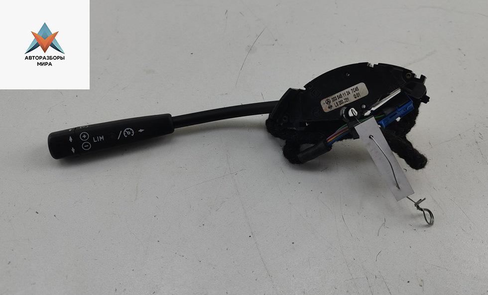 переключатель круиз-контроля Mercedes-Benz C-Класс W203/S203/CL203 2001, 2.6 л., бензин, АКПП, серый, универсал, 2035451124 - фото №1