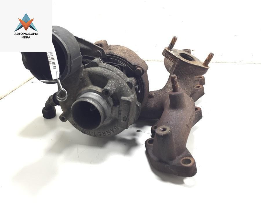 турбина Volkswagen Touran 1 поколение 2003, 2.0 л., дизель, МКПП, чёрный, минивэн - фото №1