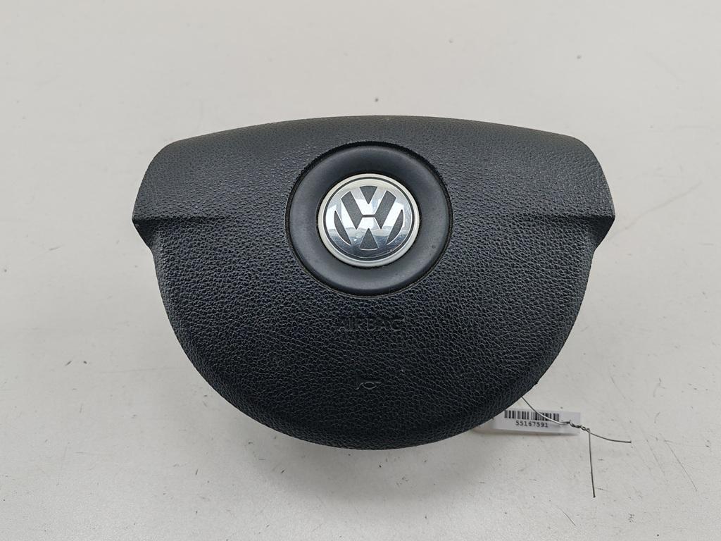подушка безопасности водителя Volkswagen Passat B6 2006, 2.0 л., дизель, МКПП, красный, универсал, 3C0880201AH