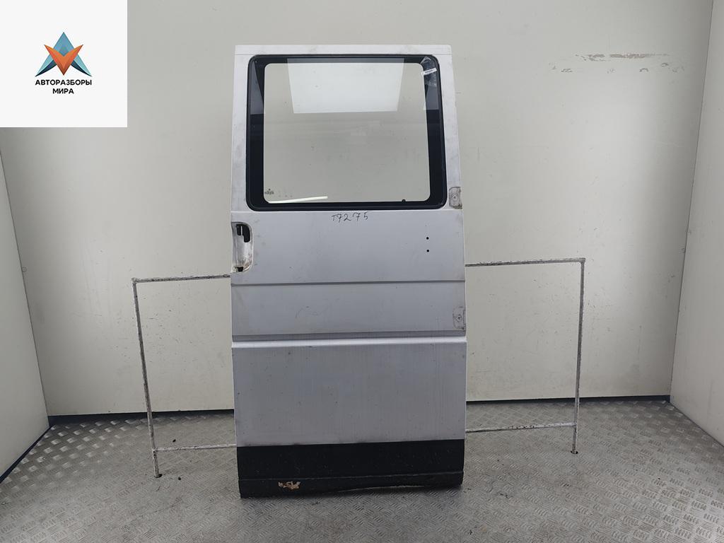 дверь сдвижная Volkswagen Transporter T4 1994, белый, микроавтобус - фото №1