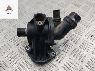 корпус термостата Audi A4 B6 2002, 2.0 л., бензин, МКПП, синий, универсал, BEHR