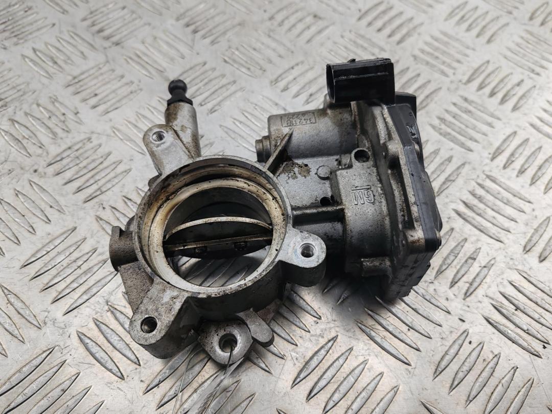 заслонка дроссельная Opel Astra J 2012, 2.0 л., дизель, МКПП, синий, универсал, 55564164
