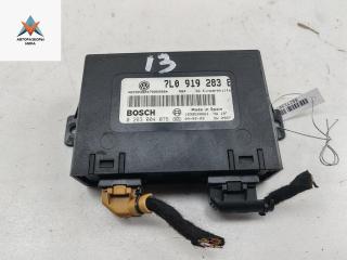 блок управления парктрониками Volkswagen Touareg 1 поколение 2004, 5.0 л., дизель, АКПП, чёрный, внедорожник 5 дв., 7L0919283