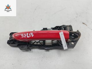 ручка наружная передняя левая Volkswagen Passat B6 2006, 2.0 л., дизель, МКПП, красный, универсал, 3C0837885