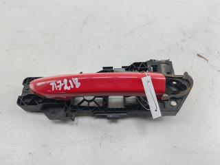 ручка наружная передняя левая Volkswagen Passat B6 2006, 2.0 л., дизель, МКПП, красный, универсал, 3C0837885