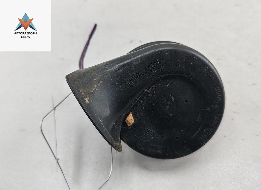 сигнал (клаксон) Volkswagen Touareg 1 поколение 2004, 5.0 л., дизель, АКПП, чёрный, внедорожник 5 дв., 6N0951223 - фото №1
