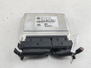 блок управления подвеской Volkswagen Touareg 1 поколение 2004, 5.0 л., дизель, АКПП, чёрный, внедорожник 5 дв., 7L0907553
