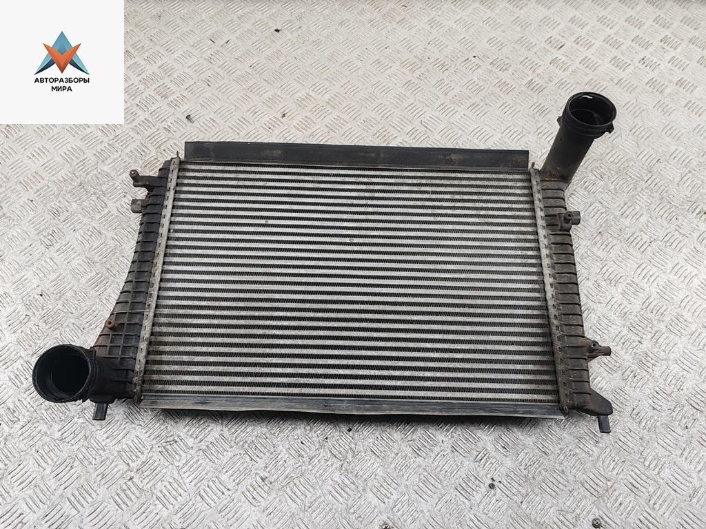 радиатор интеркулера Volkswagen Passat B6 2006, 2.0 л., дизель, МКПП, красный, универсал, 3C0145803E - фото №1