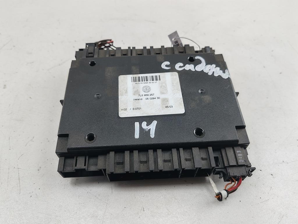 блок управления сиденьем Volkswagen Touareg 2004, 5.0 л., дизель, АКПП, чёрный, внедорожник 5 дв., 7L6959257