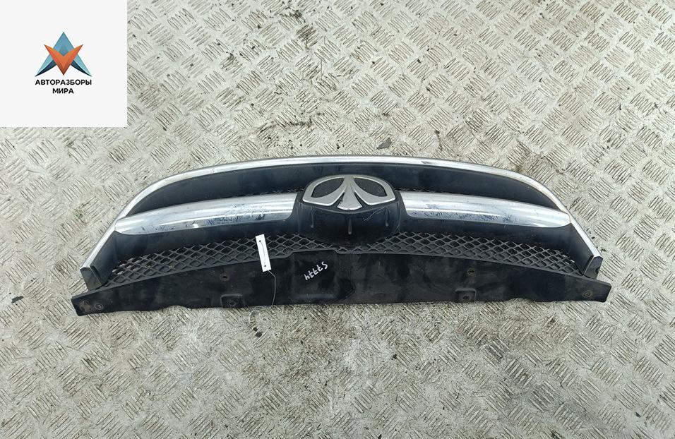 решетка радиатора Daewoo Nubira J200 2004, серый, универсал, 96547250 - фото №1