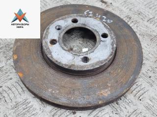 диск тормозной передний Volkswagen Golf 3 поколение 1994, 2.0 л., бензин, АКПП, синий, хетчбэк 3 дв., 256D