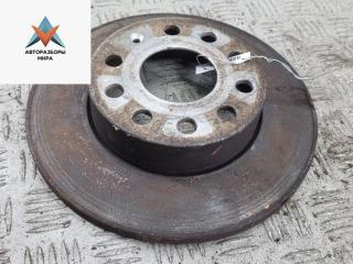 диск тормозной задний Volkswagen Touran 1 поколение 2003, 1.6 л., бензин, МКПП, серый, минивэн