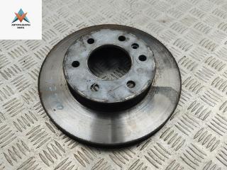 диск тормозной передний Volkswagen Crafter 1 поколение 2007, 2.5 л., дизель, МКПП, белый, микроавтобус