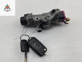 замок зажигания Skoda Superb 1 поколение [рестайлинг] 2006, 2.5 л., дизель, АКПП, синий, седан, 4B0905851