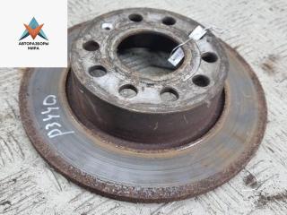 диск тормозной задний Volkswagen Golf 5 поколение 2004, 1.4 л., бензин, МКПП, серый, хетчбэк 3 дв.