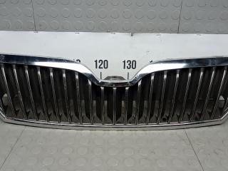 решетка радиатора Skoda Superb 2 поколение [рестайлинг] 2014, 2.0 л., дизель, МКПП, хетчбэк 5 дв., 3T0853668B, 3T0853607B