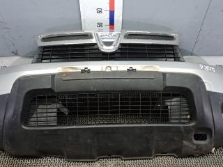 бампер передний Renault Duster 1 поколение 2013, 1.5 л., дизель, МКПП, внедорожник 5 дв.