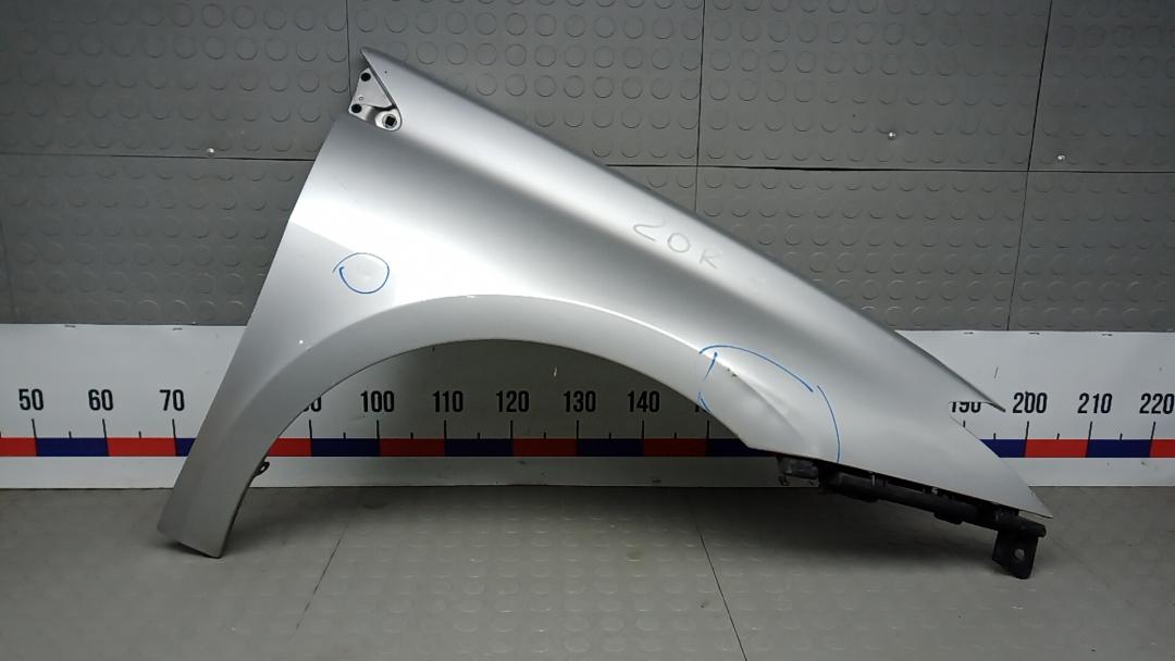 крыло переднее правое Renault Laguna 3 поколение 2008, 1.5 л., дизель, МКПП, хетчбэк 5 дв. - фото №1