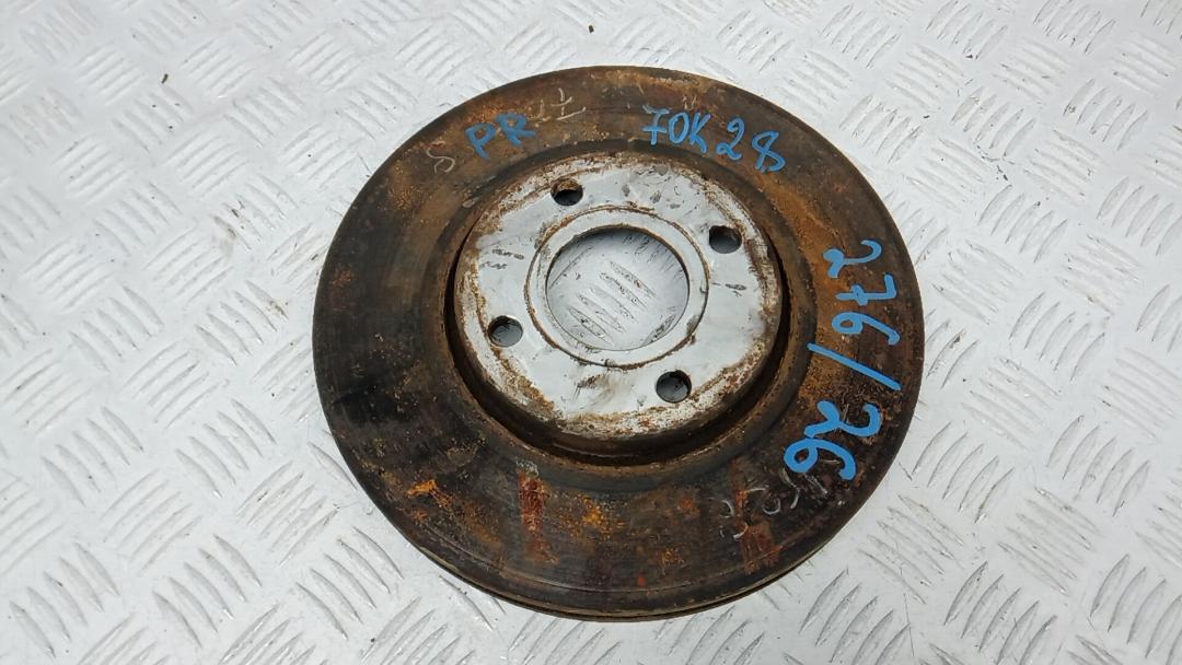 диск тормозной передний Ford EcoSport 2 поколение 2015, 1.5 л., бензин, МКПП, внедорожник 5 дв. - фото №1