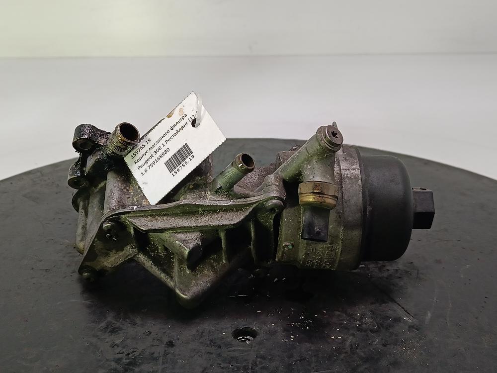 корпус масляного фильтра Peugeot 308 T9 2013, цвет, 759168980 - фото №1