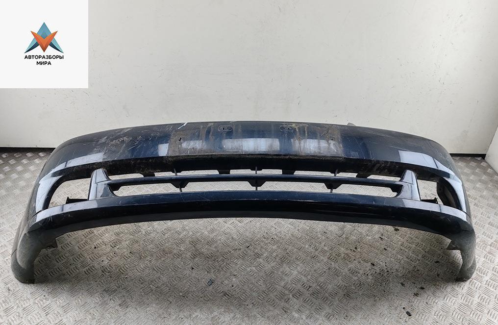 бампер передний Chevrolet Nubira 1 поколение 2007, дизель, чёрный, универсал - фото №1