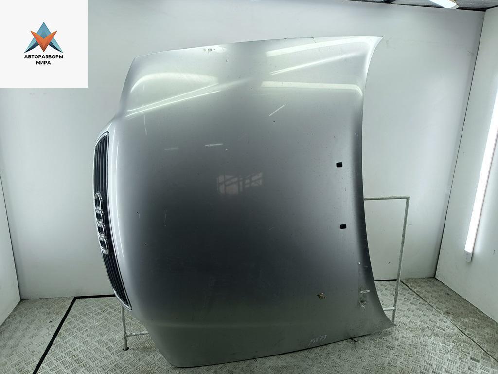 капот Audi A6 4A/C4 1997, 1.8 л., бензин, МКПП, серый, универсал - фото №1