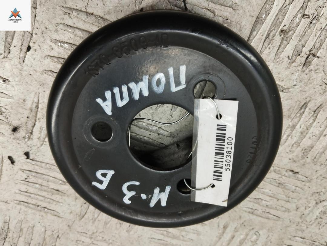 шкив помпы Ford Mondeo 3 поколение 2001, 2.0 л., бензин, АКПП, серый, универсал, 1S7Q8509AB - фото №1