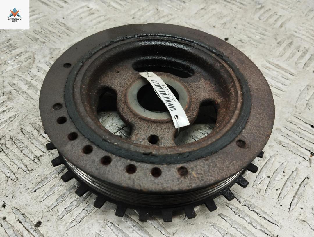 шкив коленвала Ford Mondeo 3 поколение 2001, 2.0 л., бензин, АКПП, серый, универсал, 031401A - фото №1