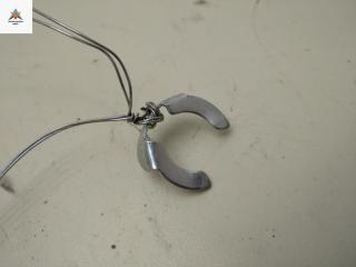 трос кулисы КПП Volkswagen Transporter T5 2006, 2.5 л., дизель, МКПП, белый, микроавтобус, 7H1711877AB