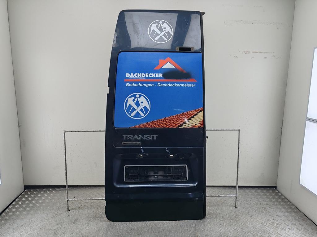 дверь задняя распашная левая Ford Transit 2013, 2.2 л., дизель, МКПП, синий, микроавтобус