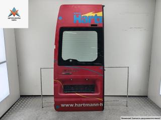 дверь задняя распашная левая Ford Transit 7 поколение 2008, 2.2 л., дизель, МКПП, красный, микроавтобус