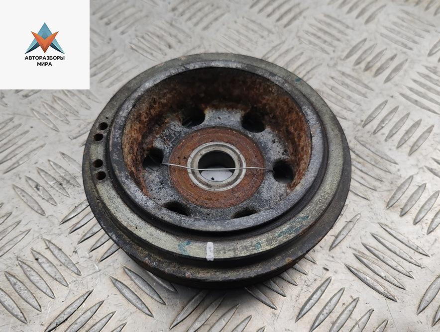 шкив коленвала Renault Master 2 поколение 2000, 2.8 л., дизель, МКПП, белый, микроавтобус - фото №1